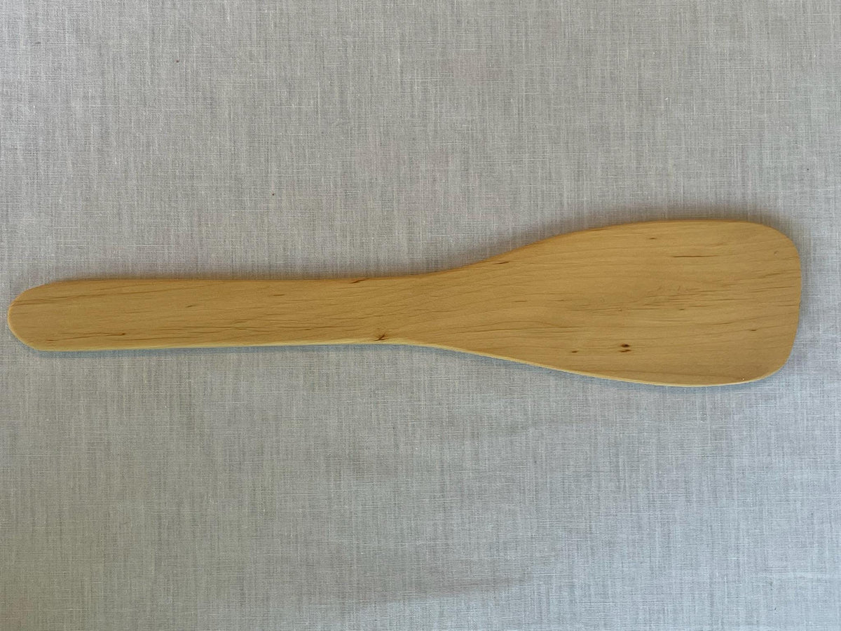 Handmade Wooden Spatula Set of 4 — Alder Maple Walnut Kitchen Cooking Utensils