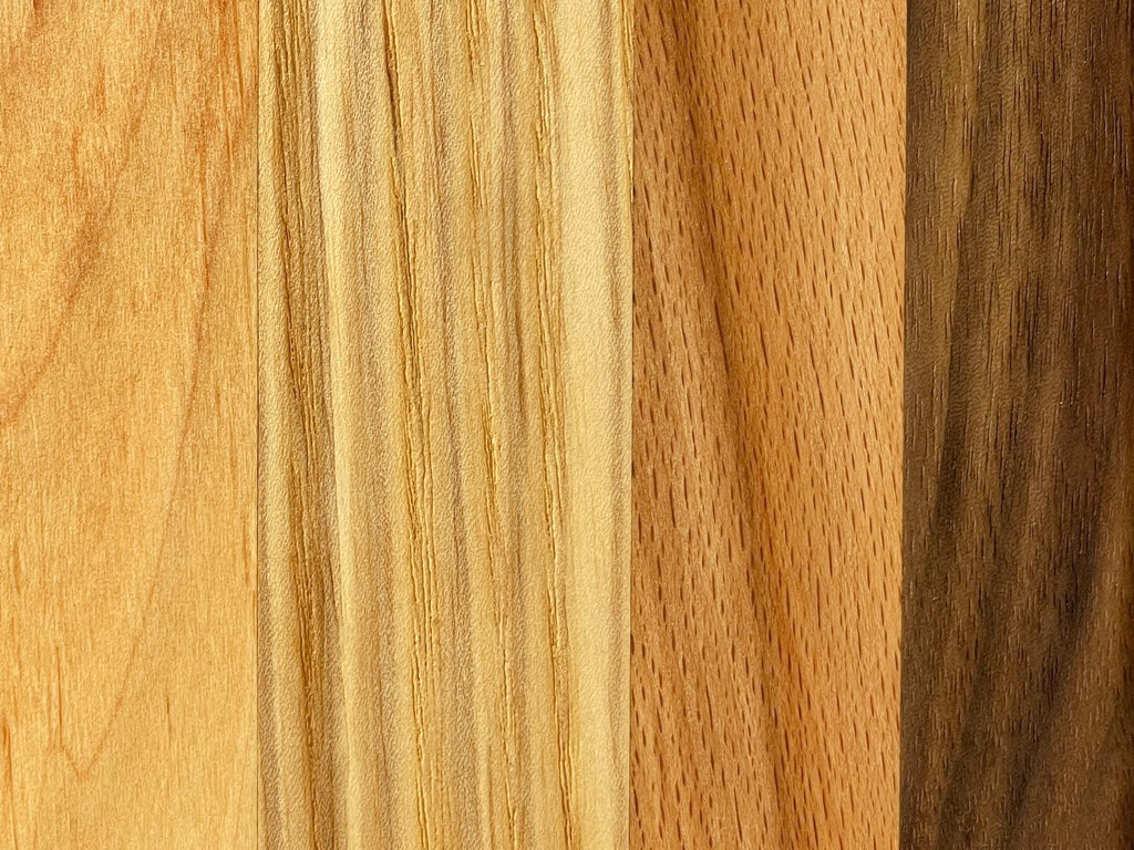 Phoenix' Daughter — Handmade Wood Cutting Board, Walnut Beech Ash Alder, Small Serving