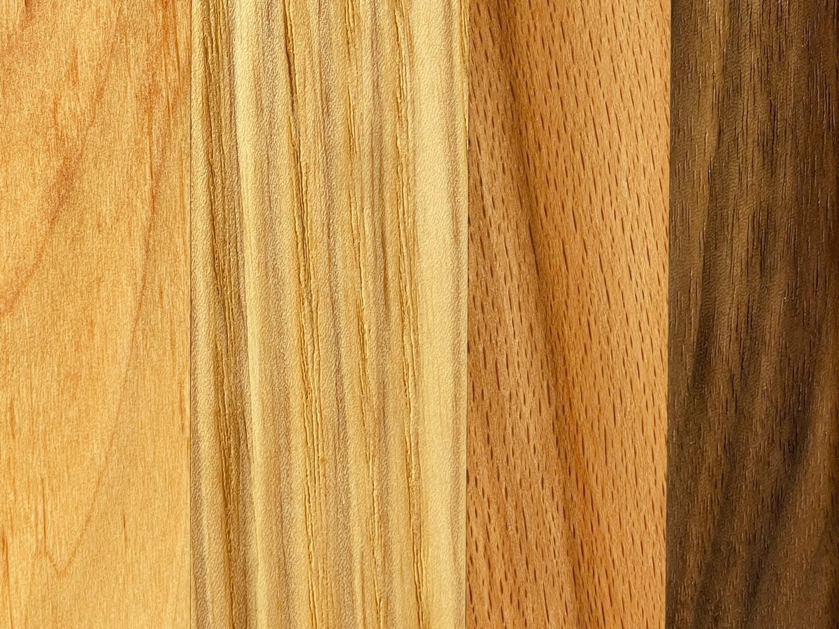 Phoenix' Daughter — Handmade Wood Cutting Board, Walnut Beech Ash Alder, Small Serving