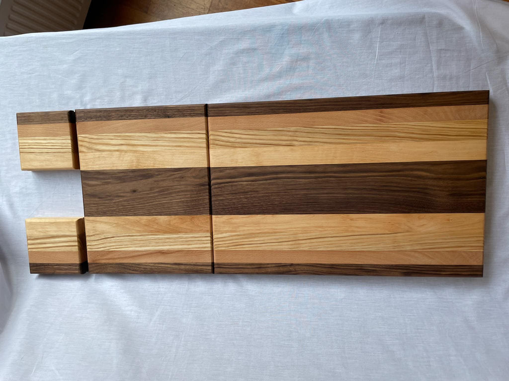 Phoenix Wood Coasters Set of 4 — Handmade Walnut Beech Ash Alder Drink Coasters