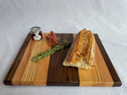 Phoenix' Daughter — Handmade Wood Cutting Board, Walnut Beech Ash Alder, Small Serving