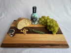 The Phoenix — Handmade Wood Charcuterie Board, Walnut Beech Ash Alder, Cheese Serving Platter