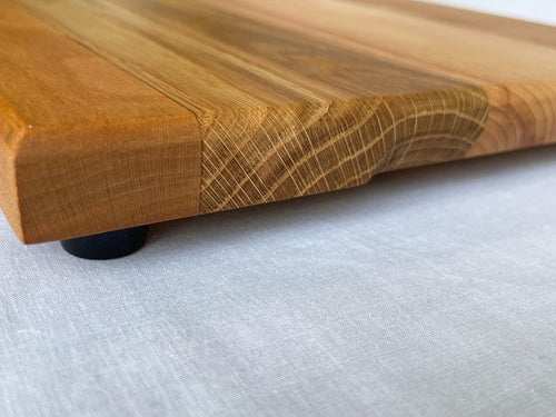 Dutch Cherry, Oak and Beech Cutting Board, Handmade in the Netherlands