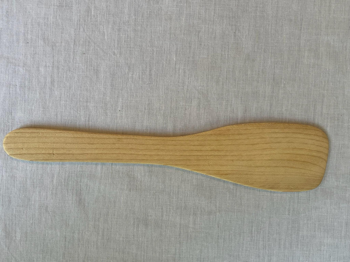 Handmade Wooden Spatula Set of 4 — Alder Maple Walnut Kitchen Cooking Utensils