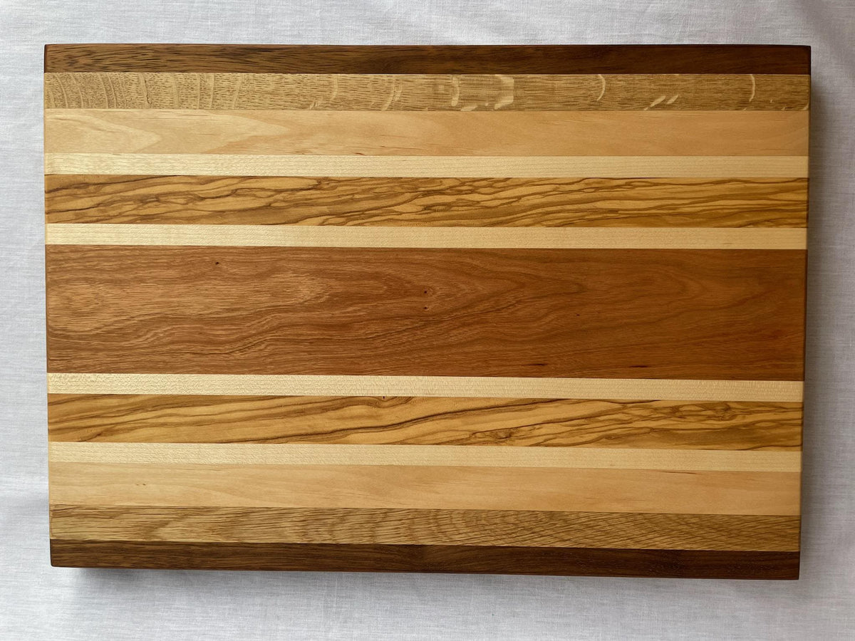 Large Charcuterie Board, Six Wood Serving Board, Handmade in the Netherlands