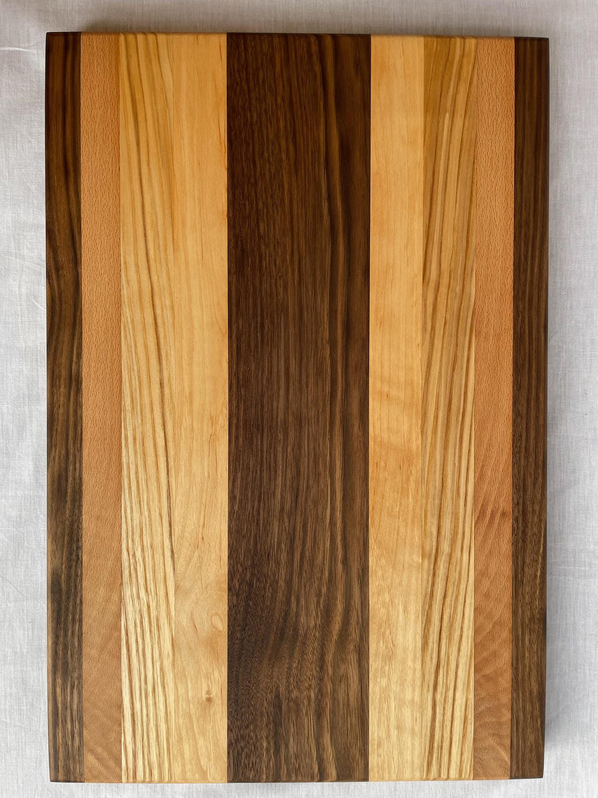 The Phoenix — Handmade Wood Charcuterie Board, Walnut Beech Ash Alder, Cheese Serving Platter
