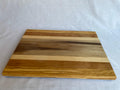 Handmade Wooden Cutting Board, 4 Hardwoods: Walnut, Olive, Cherry, Ash | Large 41.8 × 30.5 cm | The Classic 2