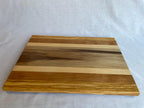 Handmade Wooden Cutting Board, 4 Hardwoods: Walnut, Olive, Cherry, Ash | Large 41.8 × 30.5 cm | The Classic 2