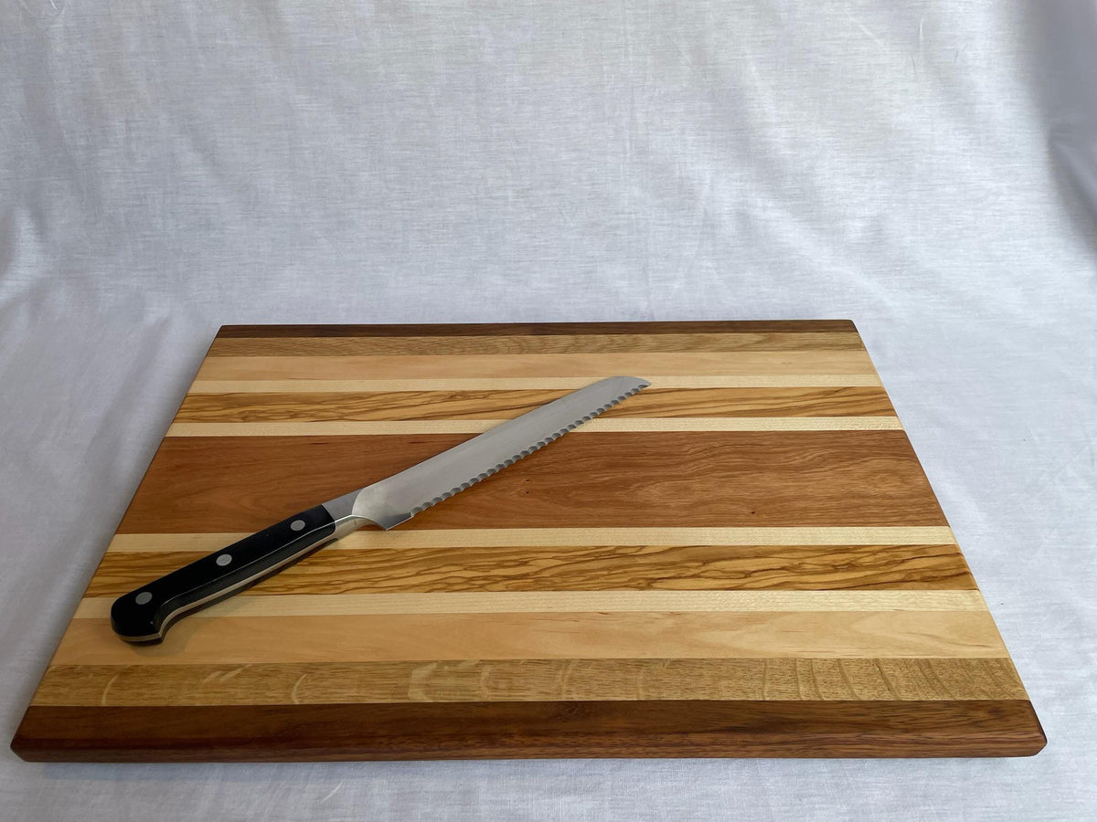 Large Charcuterie Board, Six Wood Serving Board, Handmade in the Netherlands