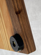 Phoenix' Daughter — Handmade Wood Cutting Board, Walnut Beech Ash Alder, Small Serving