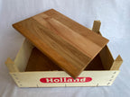 Dutch Cherry, Oak and Beech Cutting Board, Handmade in the Netherlands