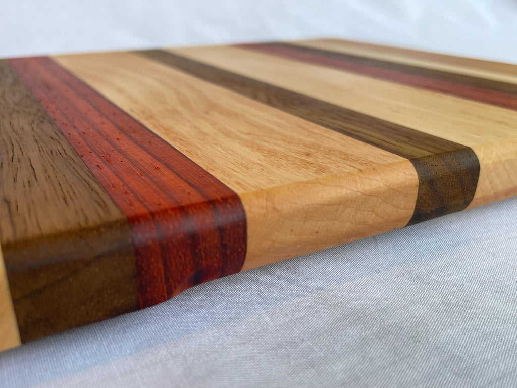 The Bro — Cherry & Padauk Cutting Board